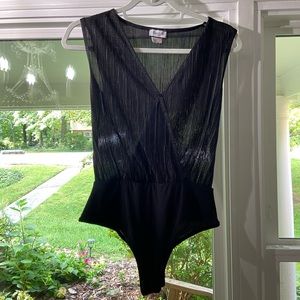 🖤Koco & K - black, sheer bodysuit